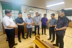 기성 총회, 충청 오송·청양·부여 수해 현장 찾아 위로