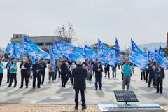 ‘性혁명’ 막아내는 거룩한 발걸음, 남해안 517km 대장정