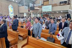 횡성군, 8.15 광복기념 연합예배 드려