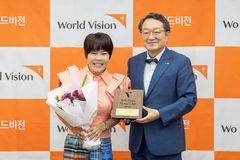 조혜련 홍보대사, 월드비전 ‘밥피어스아너클럽’ 위촉