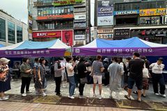성민재가노인복지센터, 군포시 사회복지축제 노인인식개선 캠페인