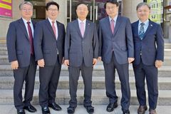 국민의힘 조찬기도회 회장 윤상현 의원, 한교총 예방