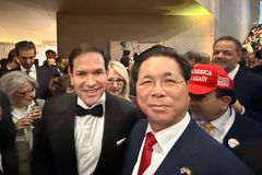 이영훈 목사, 미국 방문해 루비오 국무장관 내정자와 환담
