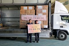 수원중앙침례교회, 산불 피해 지역에 작업복 5천 벌 지원