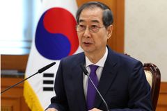 한덕수 권한대행 “헌재 탄핵 결정, 차분히 수용해야”