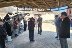 한장총, 산불 피해지역 교회 방문해 성금 전달