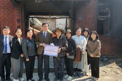 한장총, 청송과 산청 찾아 산불 피해복구 사랑나눔