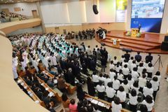 아산시 교계 부활절 연합예배 “생명이자 실체인 부활”