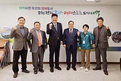 태백성시화운동, 이상호 태백시장 만나 ‘성시화 여름축제’ 협력 요청