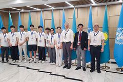 문화비전코리아 학생봉사단, 카자흐스탄 UN중앙아시아센터 6월 25~28일 방문