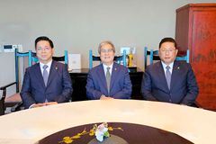 민족복음화 이태희 총재, 이영훈 대표대회장과 대성회 전략회의
