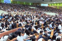 세계로교회, 손현보 목사 구속 후 첫 주일예배 드려