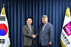 장동혁 국민의힘 대표, 한교총·NCCK 연달아 방문