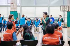 시청각장애인들 위한 체육대회 처음 열려