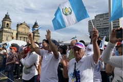과테말라 ‘예수 행진’, 수도에서 대규모 신앙 집회 열려