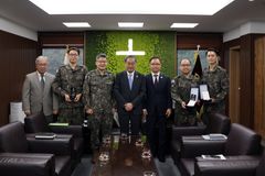 김정석 감독회장, 군목 진급예정자 축하 및 격려