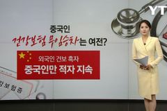 “우리나라 건강보험 혜택받은 중국인들 유별나게 많아”