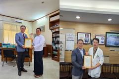 그린닥터스재단, 미얀마 정부로부터 지진 의료지원 감사장 수여