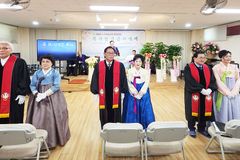 누가독립교회총연합회 제4회 목사 안수식 거행