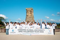 한동대, 2025 APEC 정상회의 자원봉사로 문화 대사 역할 수행