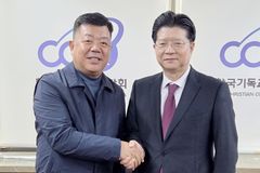 캄보디아 한인회장 정명규 선교사, 한기총 내방