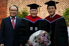 윤명한 장로, 한일장신대 명예신학박사 학위 수여