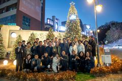 전주에서 만나는 ‘유럽’… 예수병원, 2025 성탄트리 점등식