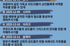 [순교자의소리] 금주의 중보기도(12/8~12/14)