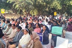 인도 기독교인 2천여 명, 지속적 차별에 항의 시위