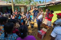 기아대책, 스리랑카 폭우·홍수 피해 지역 긴급구호