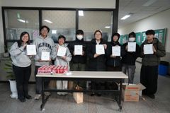 한세대, 글로벌엘림재단 후원으로 기말고사 간식 전달