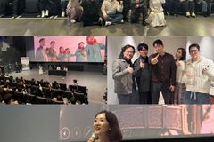 “정진운이 왜 거기서 나와?” 영화 ‘신의악단’ 싱어롱 GV 깜짝 방문