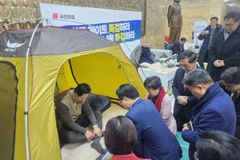 이영훈·배광식 목사, 단식 7일째 국힘 장동혁 대표 방문 기도