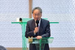 기감 김정석 감독회장, 경북서지방회 교역자들 격려 방문