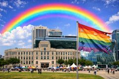 하나님의 ‘무지개 언약’ 모독한 퀴어들… 깃발 철거한 트럼프 정부