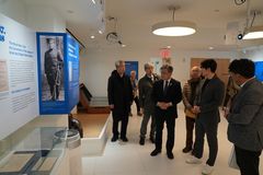 허민 국가유산청장 뉴욕한인교회 독립운동기념관 방문