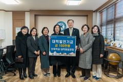 서울신대 보육학과 대학원동문회, 서울신대에 발전기금 전달