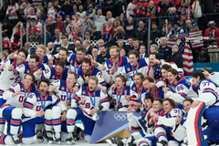 미국 남자하키, 밀라노 동계올림서 46년 만에 금메달