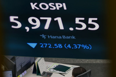 미국·이스라엘 대이란 공습 여파… 코스피 급락에 매도 사이드카 발동