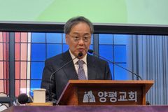 김정석 기감 감독회장, 양평지방회 방문해 교역자 격려