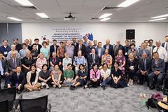 KWMF 임원단, 호주 선교사 후손들 찾아 감사패 증정