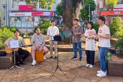 일본에서 9시간 찬양을… 버스킹으로 전하는 사랑과 치유의 메시지