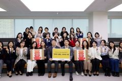 굿피플 KB손해보험 동백꽃 선물함 지원… 저소득층 여성청소년 위생용품 1천만 원 후원