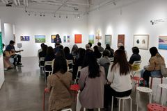 한국미술인선교회, ‘2026 부활의 기쁨전’ 개회예배 드려