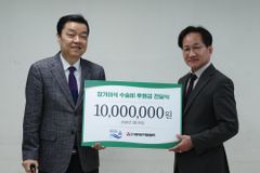창립 50주년 수동교회, 장기부전 환자들 위해 1천만 원 나눔