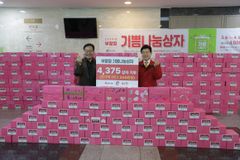 동안교회, 동대문구에 1억 7천만 원 상당 물품 기부