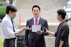 오세훈 “특검 구형은 하명 구형”… 명태균 여론조사 의혹 결심공판 출석