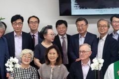 미셸 스틸 대사, 영락교회서 주일예배 드려