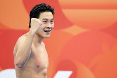 김영범, 아시안게임 자유형 50m 금메달… 21초66 대회 신기록