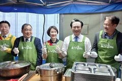 세계성시화운동본부, 영등포광야교회서 ‘사랑의 급식나눔’